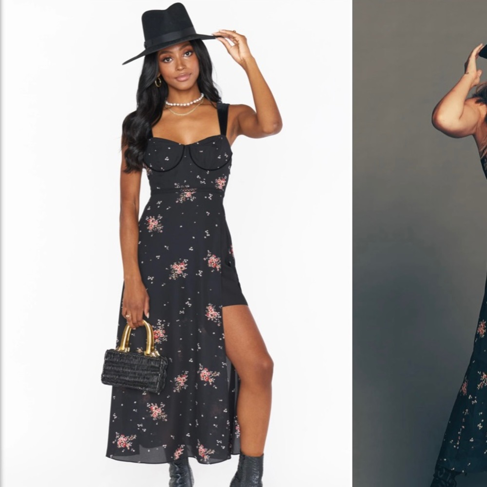 Show Me Your Mumu Floral Pandora Corset Romper